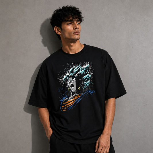 VEGITO BLUE OVERSIZED T-SHIRT