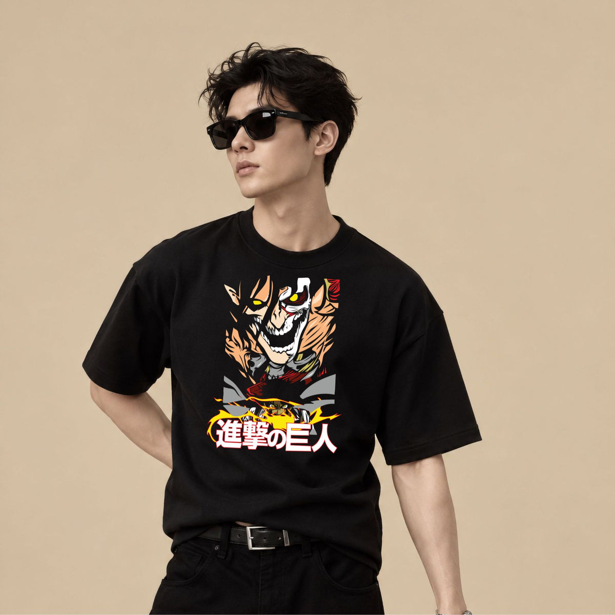EREN YEAGER OVERSIZED T-SHIRT