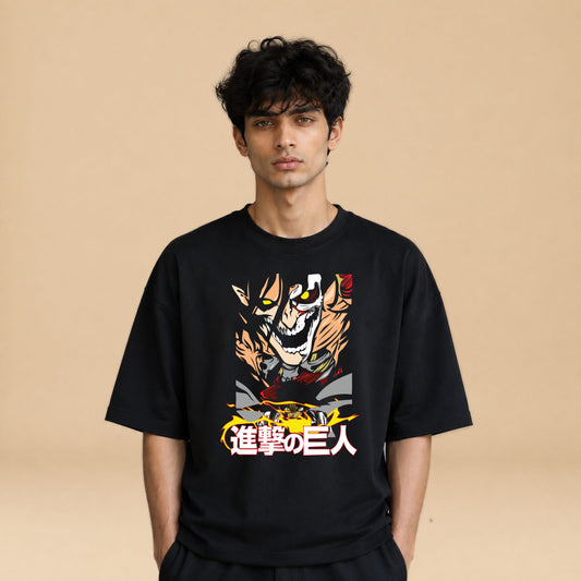 EREN YEAGER OVERSIZED T-SHIRT