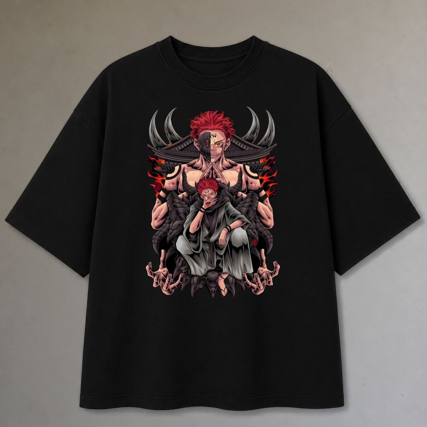 Ryomen Sukuna Oversized T-Shirt