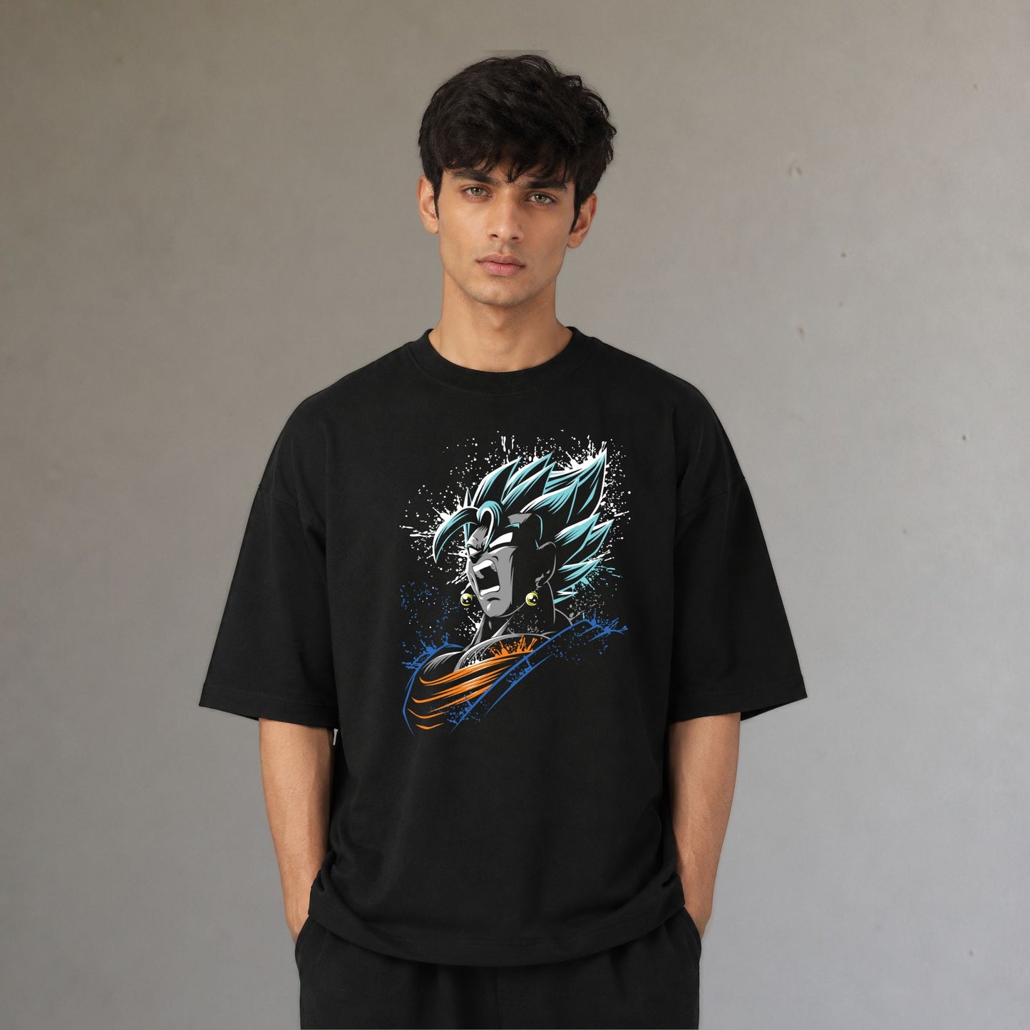 VEGITO BLUE OVERSIZED T-SHIRT