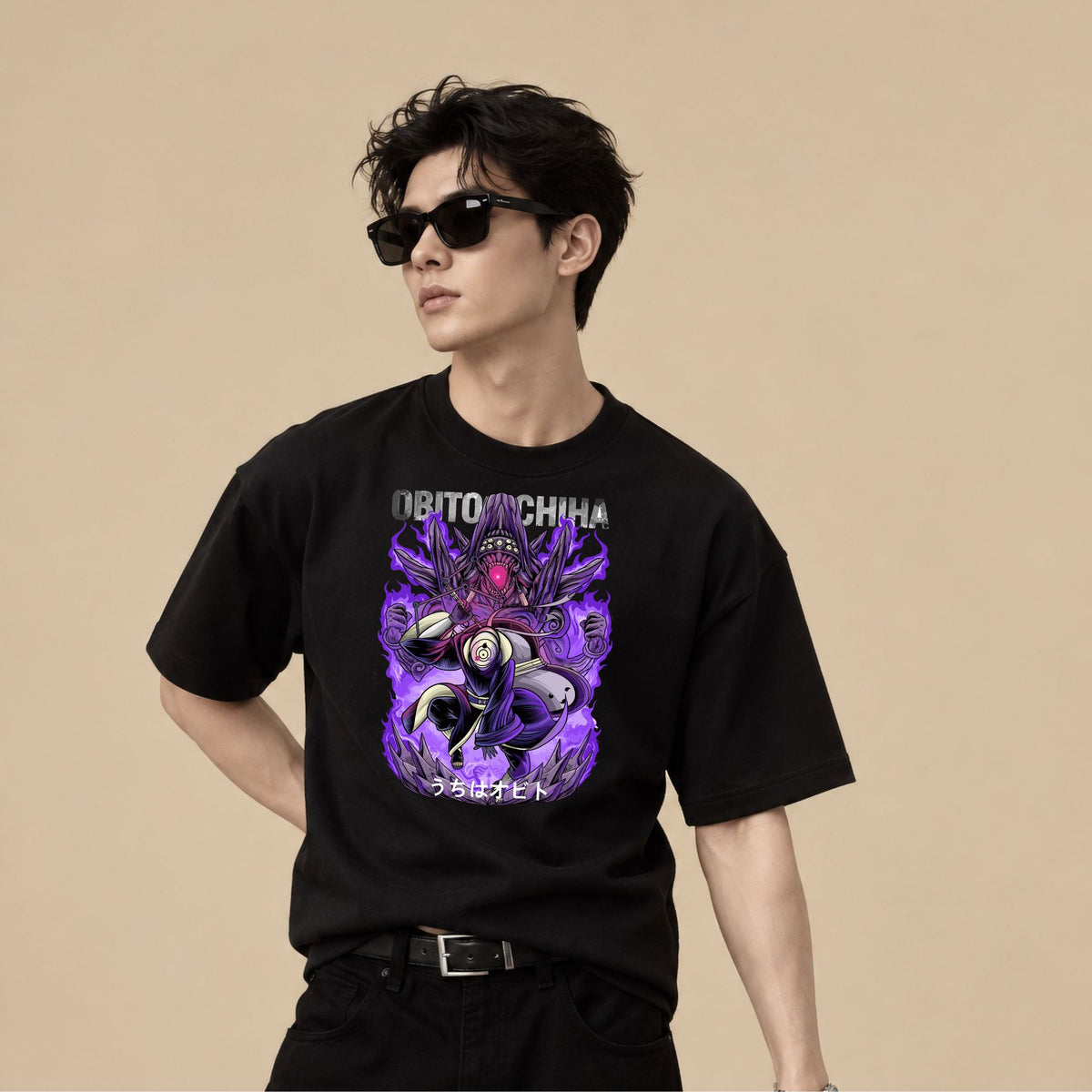 OBITO UCHIHA OVERSIZED T-SHIRT