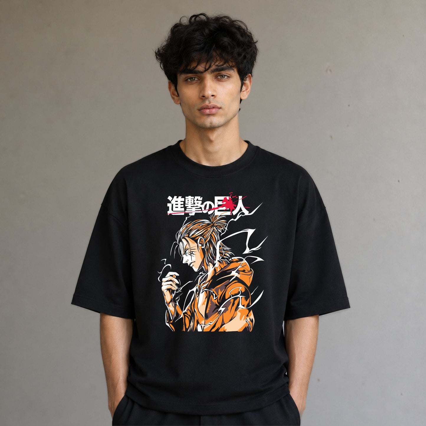EREN YEAGER OVERSIZED T-SHIRT