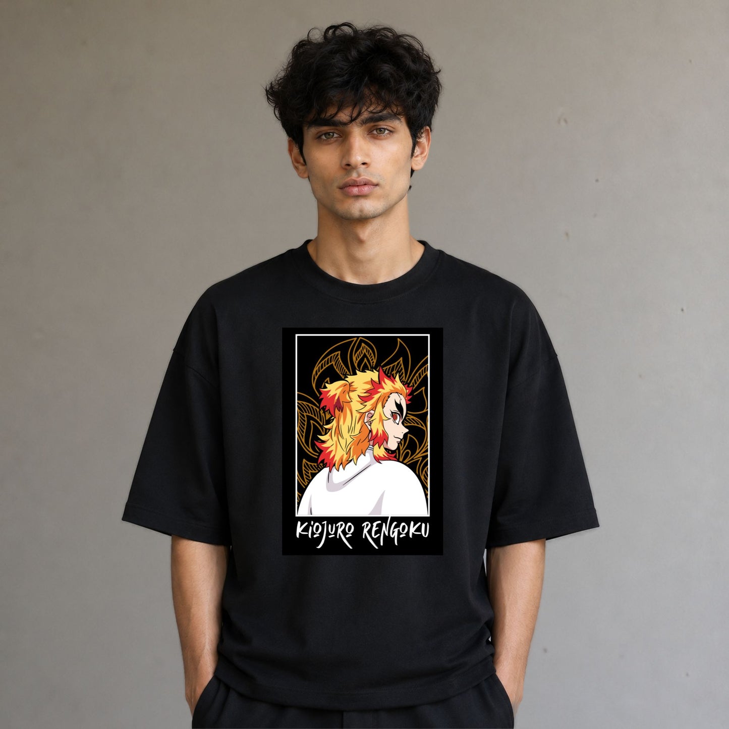 Kyōjurō Rengoku Oversized T-Shirt
