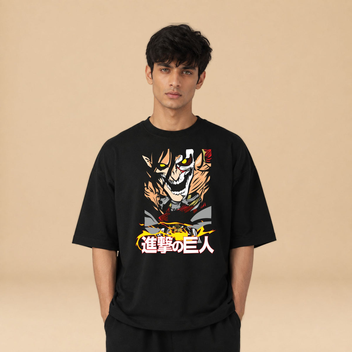 EREN YEAGER OVERSIZED T-SHIRT