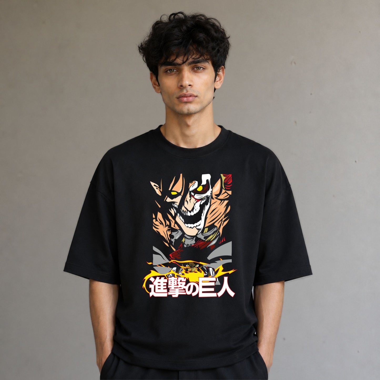 EREN YEAGER OVERSIZED T-SHIRT