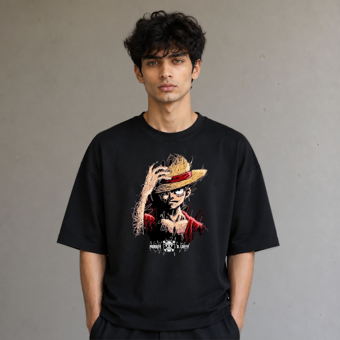 Monkey D Luffy Oversized T-Shirt