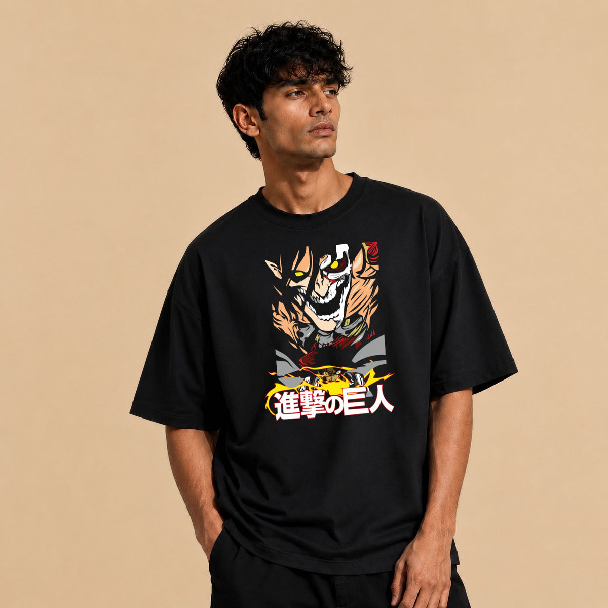 EREN YEAGER OVERSIZED T-SHIRT