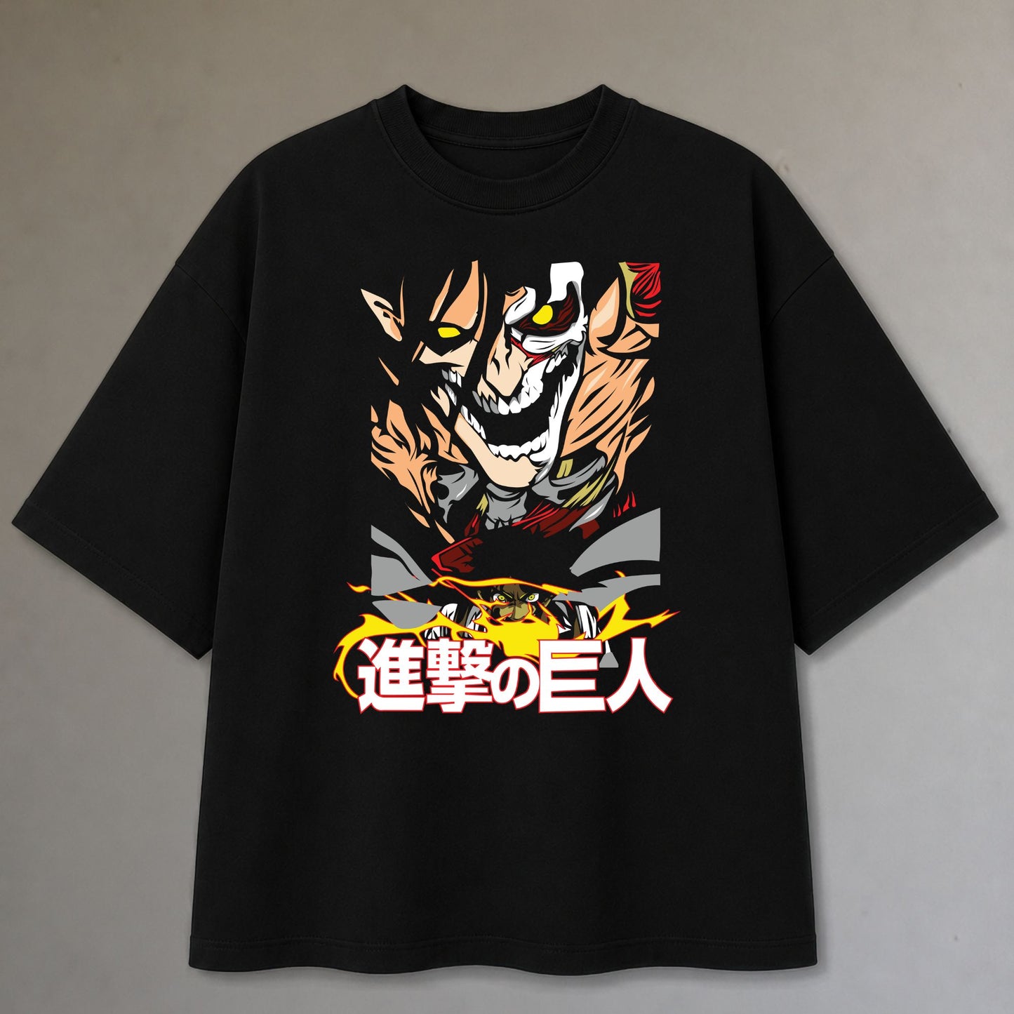EREN YEAGER OVERSIZED T-SHIRT