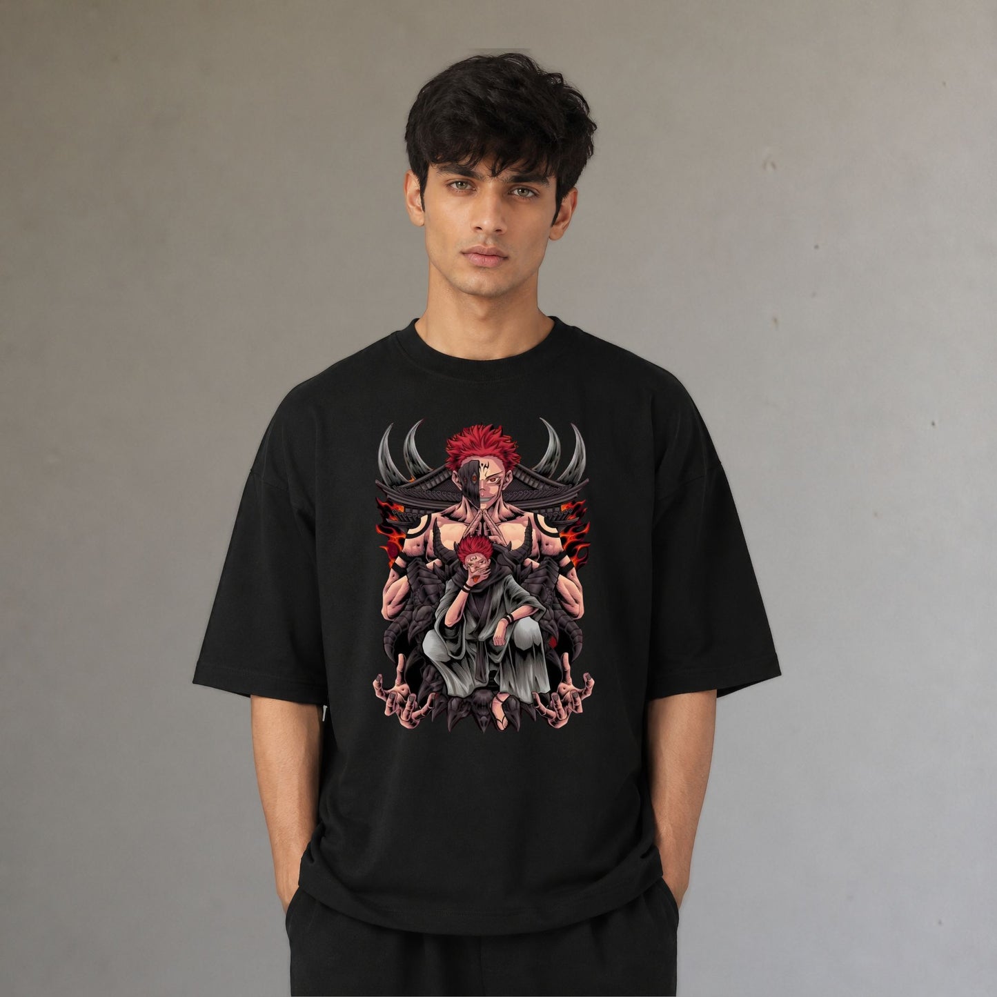 Ryomen Sukuna Oversized T-Shirt