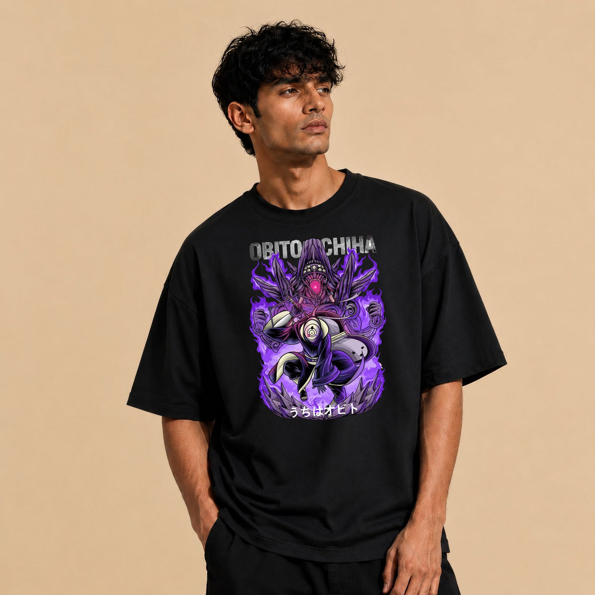 OBITO UCHIHA OVERSIZED T-SHIRT
