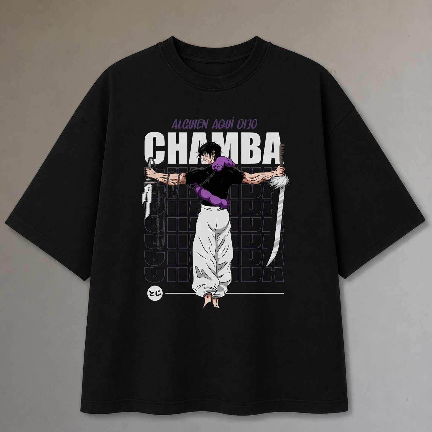 TOJI FUSHIGARO OVERSIZED T-SHIRT