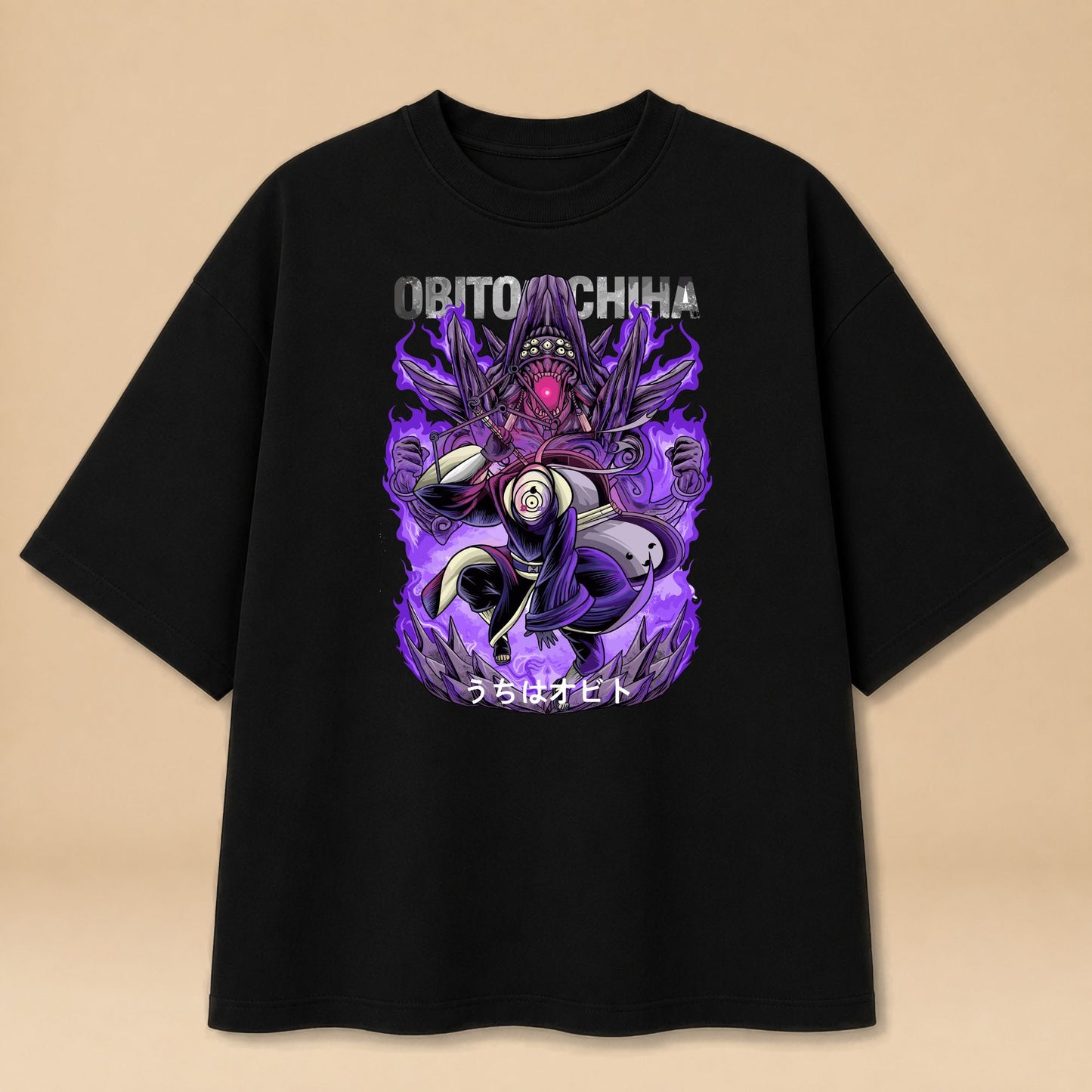 OBITO UCHIHA OVERSIZED T-SHIRT