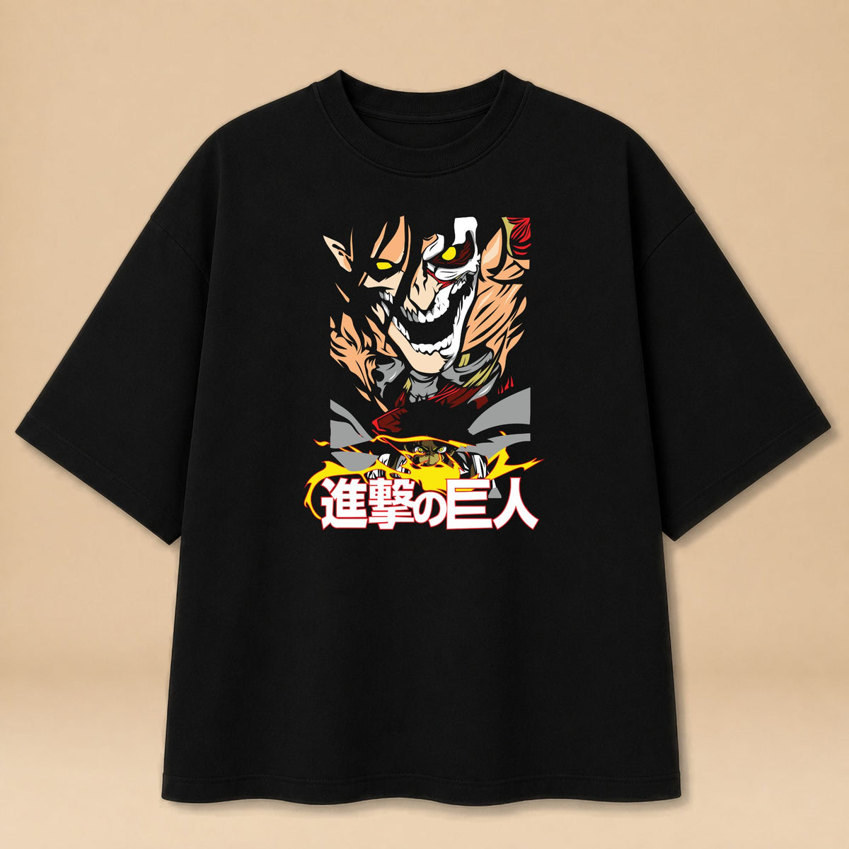 EREN YEAGER OVERSIZED T-SHIRT