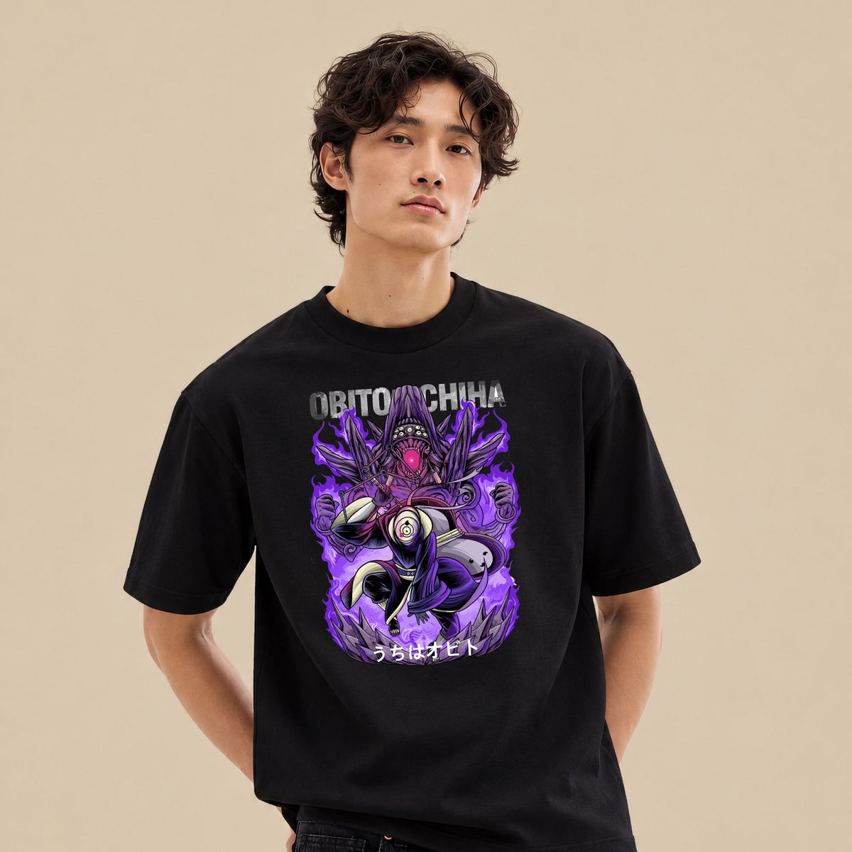 OBITO UCHIHA OVERSIZED T-SHIRT